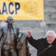 Democratic presidential candidate Sen. Bernie Sanders (I-Vt.) speaks to the crowd during the King Day at the Dome rally at the South Carolina Statehouse in Columbia on Jan. 18, 2016.
Sean Rayford/Getty Images